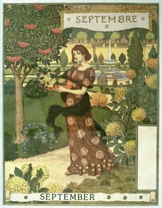 九月 作： Eugene Grasset